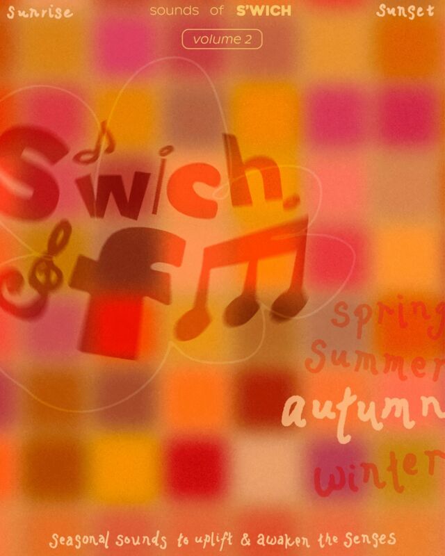 S’WICH.FM | [autumn_02] 🍂 🎶🍁

seasonal sounds to uplift & awaken the senses. 

we recommend listening from start through to finish, no shuffling, using headphones to fully experience the sounds of S’WICH. each playlist contains original music produced by S’WICH.FM 

streaming in-store & online. tune in now, link in bio.